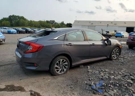 2017 Honda Civic Ex from USA, damaged, VIN 2HGFC2F75HH573695